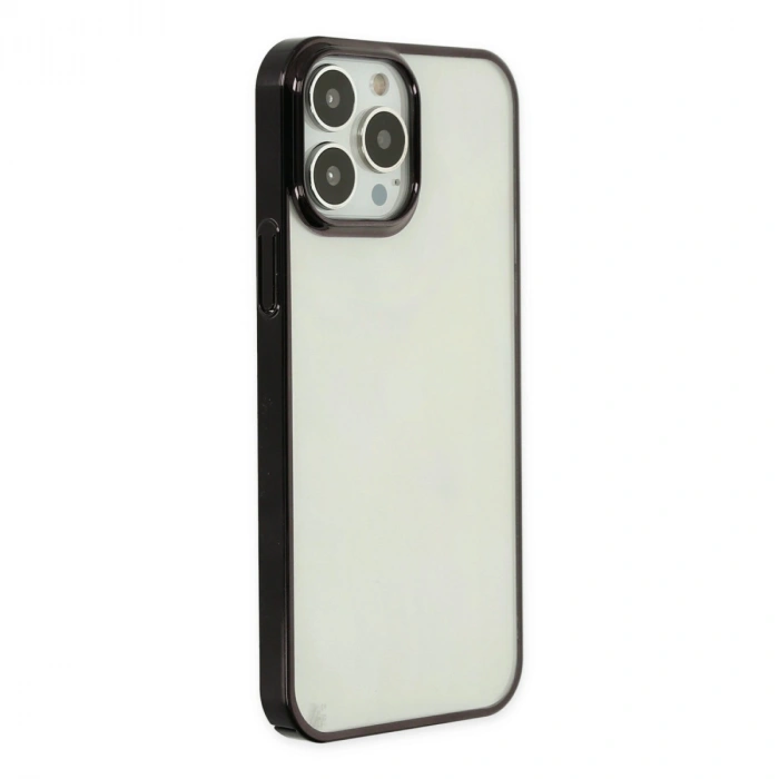 İphone 14 Pro Max Kılıf Element Silikon - Siyah