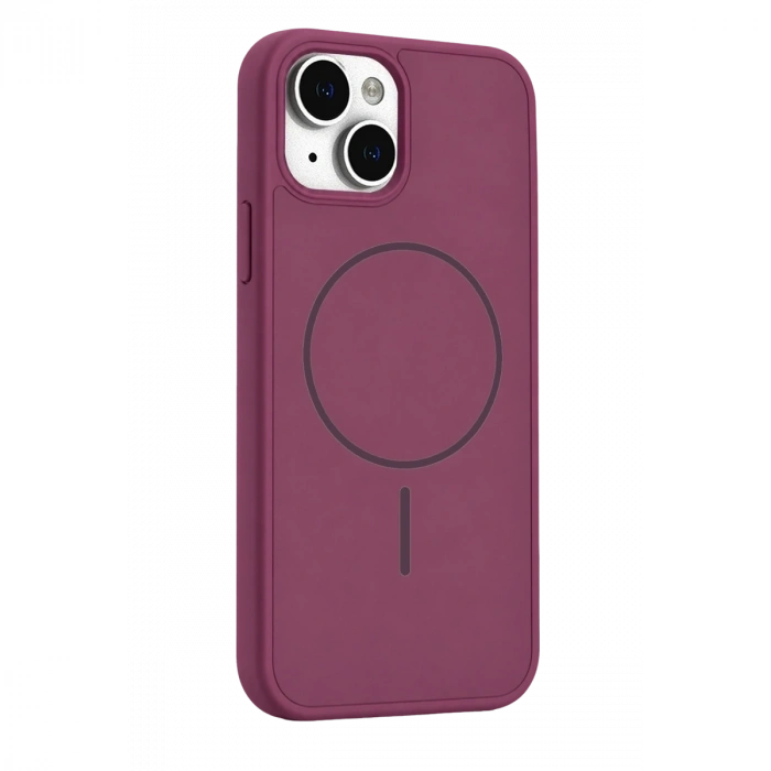 İphone 15 Azus Magsafe Kapak - Bordo