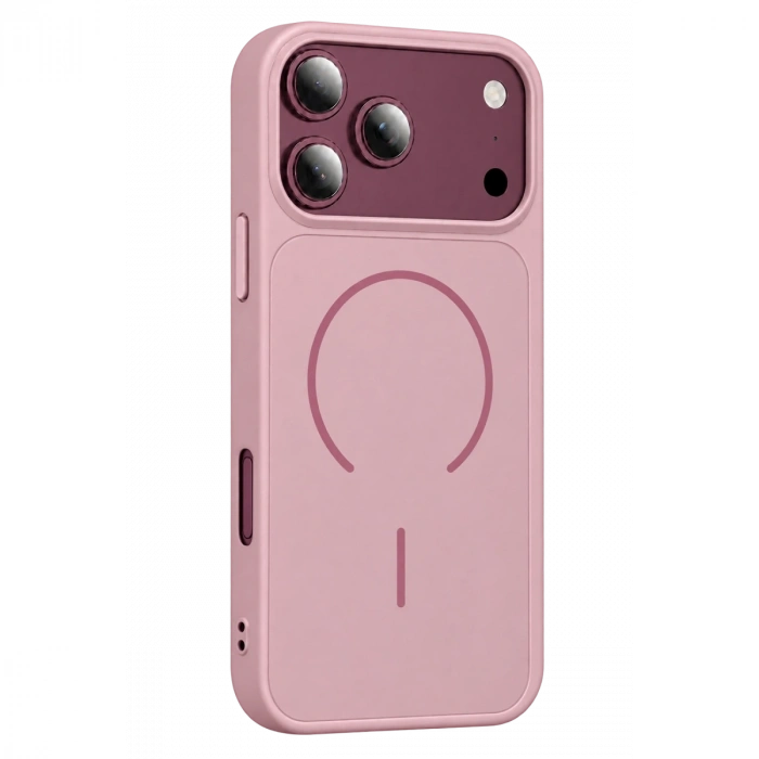 İphone 18 Pro Azus Magsafe Kapak - Pembe