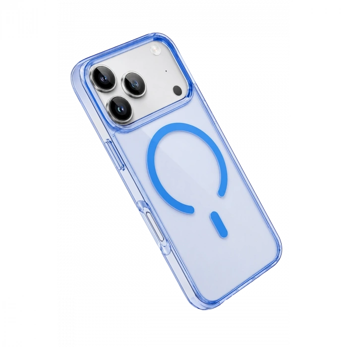 İphone 18 Pro Pc Real Magsafe Kapak - Sierra Blue
