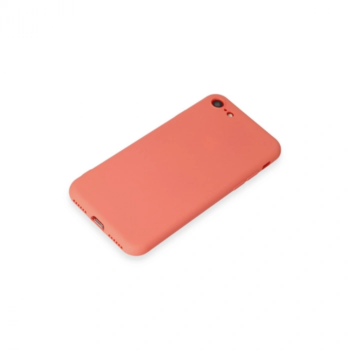 İphone 7 Kılıf First Silikon - Turuncu