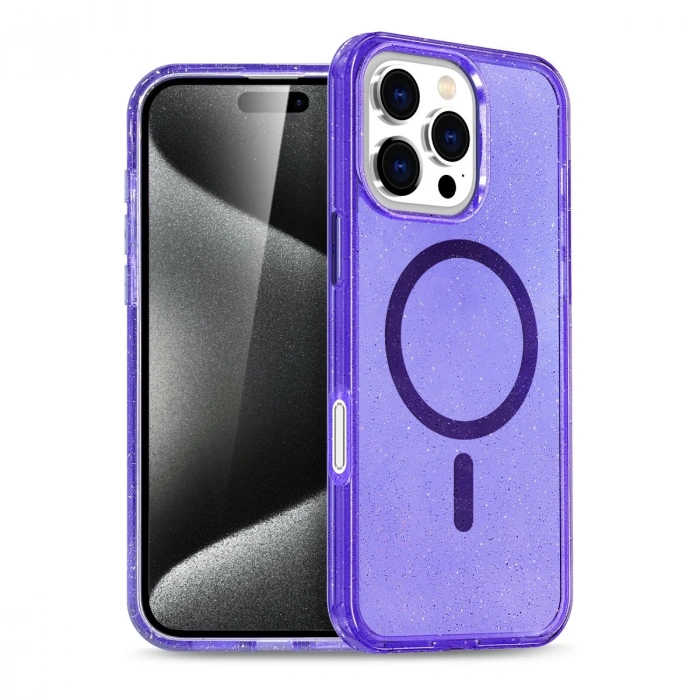 Joko Apple İphone 16 Pro Max Star Magsafe Kapak - Mor