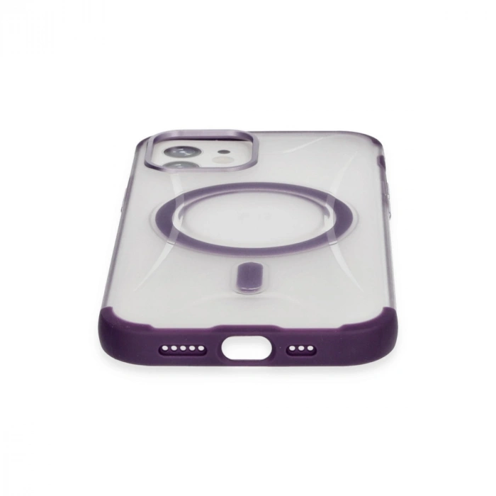 Joko  İphone 12 Hilton Magsafe Kapak - Derin Mor