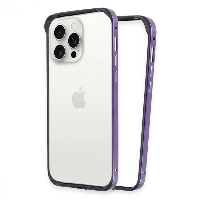 Joko  İphone 14 Pro Land Bumper Koruma Kapak - Derin Mor