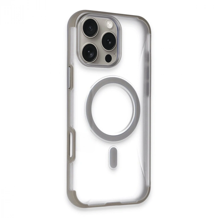 Joko  İphone 14 Pro Max Hilton Magsafe Kapak - Titan Gri