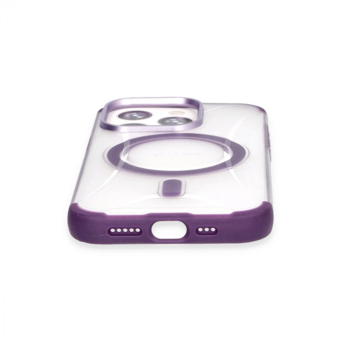 Joko  İphone 15 Pro Hilton Magsafe Kapak - Derin Mor