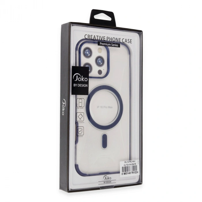 Joko  İphone 16 Pro Max Hilton Magsafe Kapak - Siyah