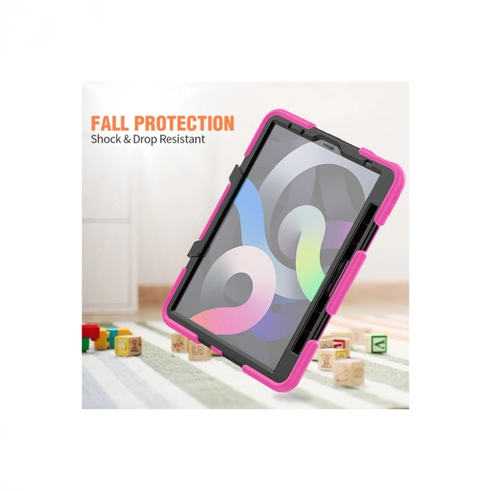 Newface Apple İpad Pro 11 (2020) Kılıf Griffin Tablet Kapak - Pembe