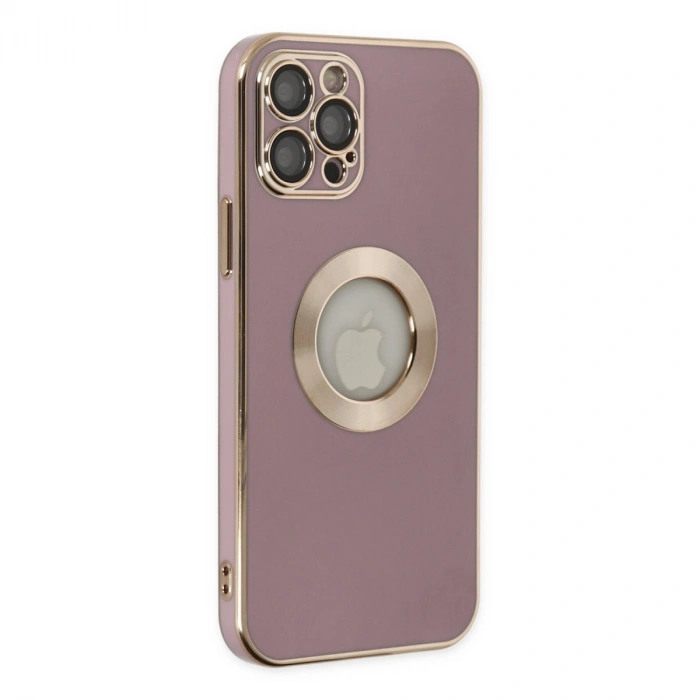 Newface Apple İphone 12 Pro Kılıf Store Silikon - Mor