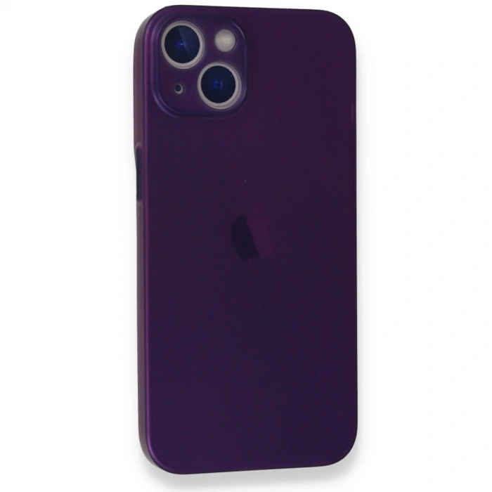 Newface Apple İphone 14 Plus Kılıf Pp Ultra İnce Kapak - Mor