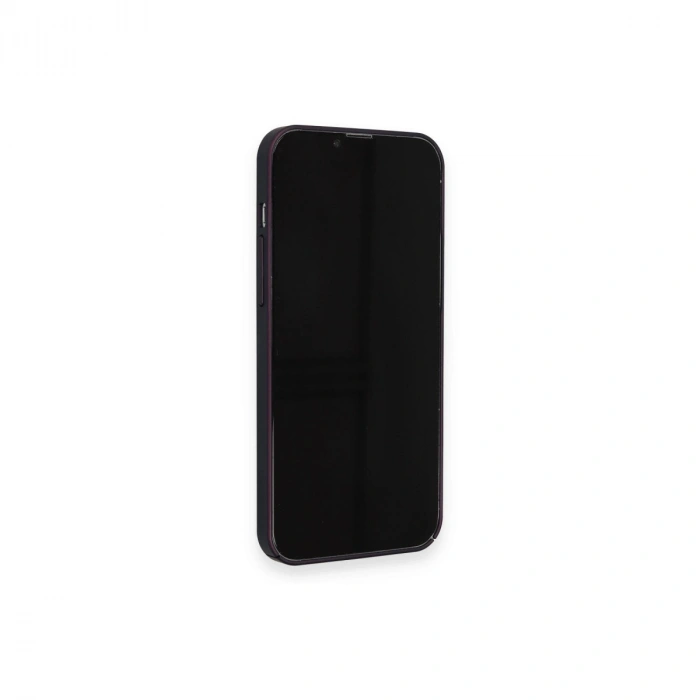 Newface Apple İphone 14 Pro Kılıf Jack Magneticsafe Lens Silikon - Mürdüm