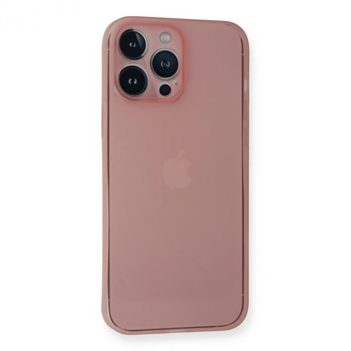Newface Apple İphone 14 Pro Kılıf Pp Ultra İnce Kapak - Pembe