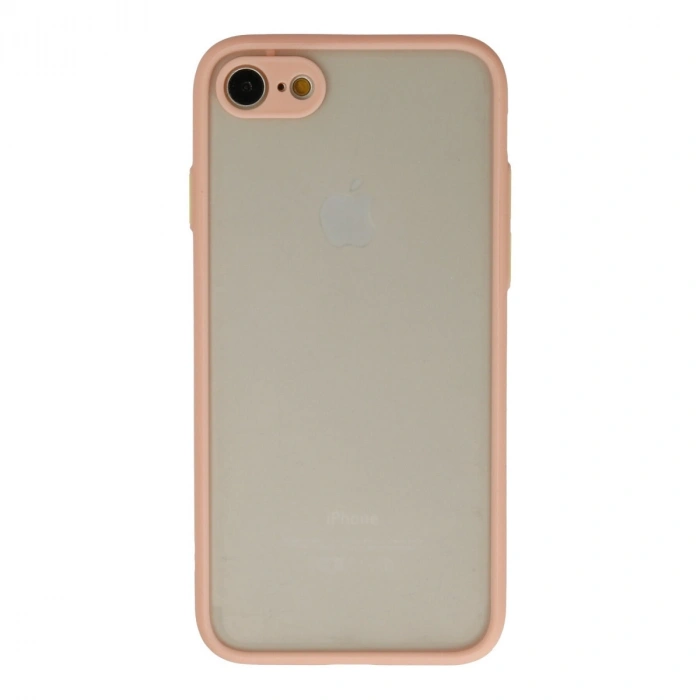 Newface Apple İphone 7 Kılıf Montreal Silikon Kapak - Pembe