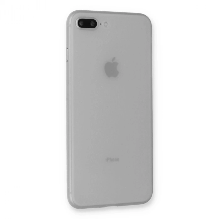 Newface Apple İphone 7 Plus Kılıf Pp Ultra İnce Kapak - Beyaz