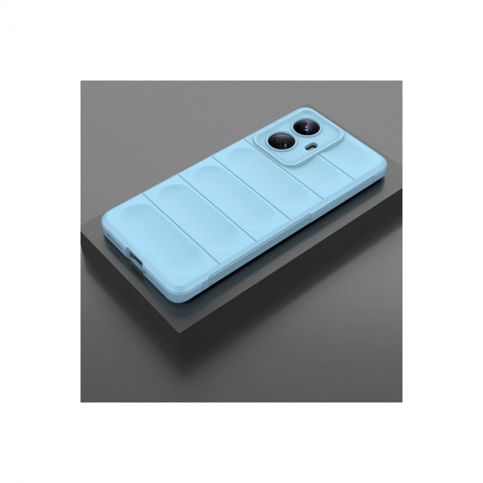 Newface Realme 10 Pro 5g Kılıf Optimum Silikon - Sky Blue