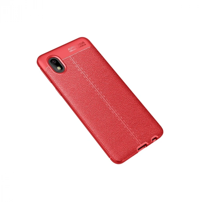 Newface Samsung Galaxy A01 Core Kılıf Auto Focus Kapak - Kırmızı