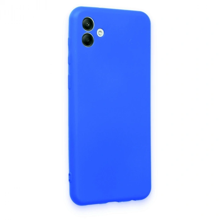 Newface Samsung Galaxy A04 Kılıf First Silikon - Mavi