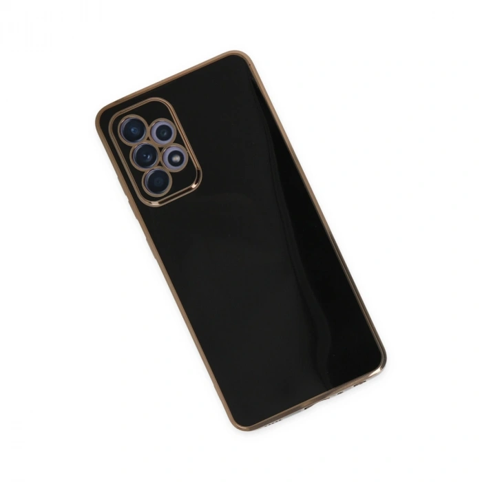 Newface Samsung Galaxy A32 Kılıf Volet Silikon - Siyah