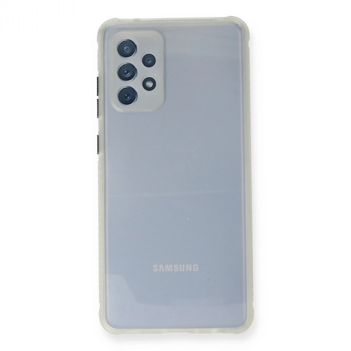 Newface Samsung Galaxy A72 Kılıf Miami Şeffaf Silikon - Şeffaf