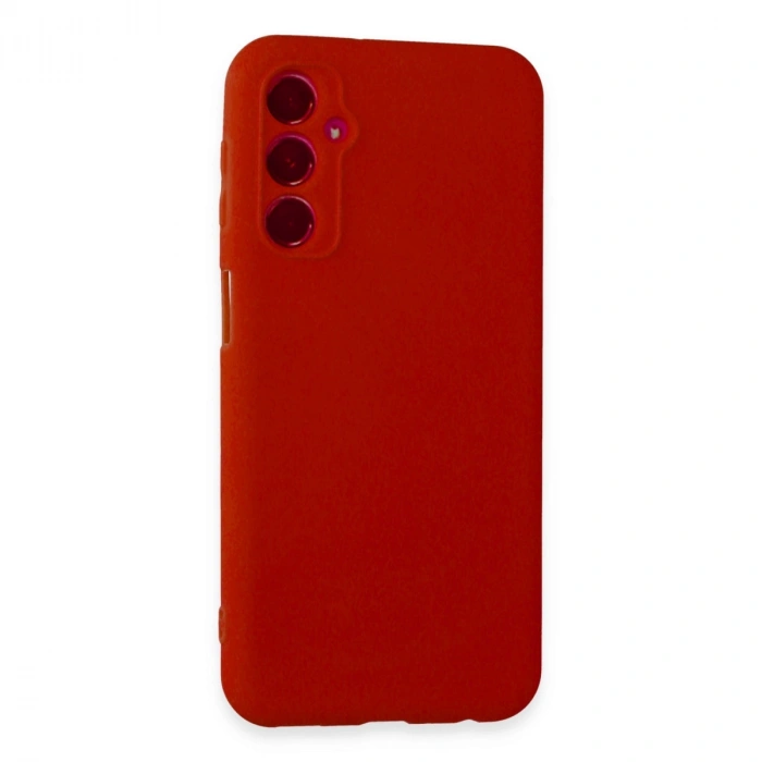 Newface Samsung Galaxy M34 5g Kılıf First Silikon - Kırmızı