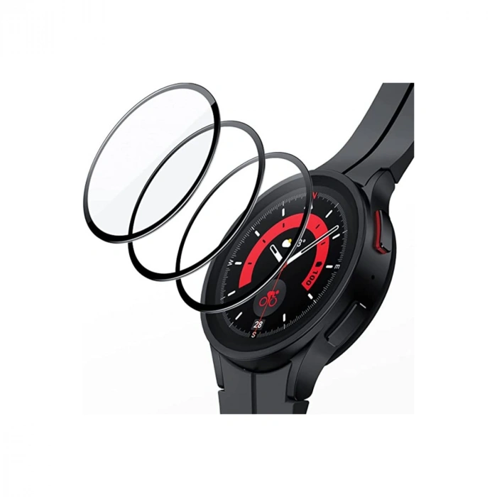 Newface Watch 5 Pro 45mm Polymer Nano Ekran Koruyucu - Şeffaf