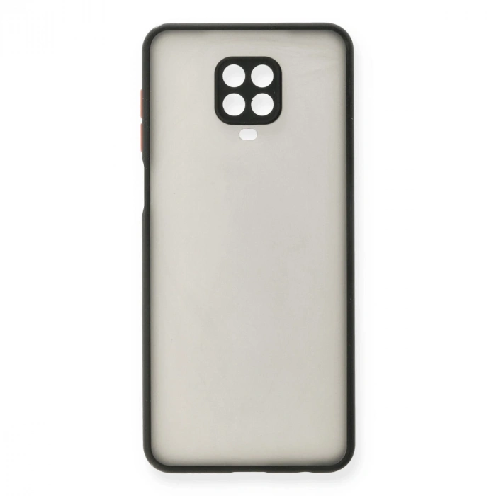 Newface Xiaomi Redmi Note 9 Pro Kılıf Montreal Silikon Kapak - Siyah