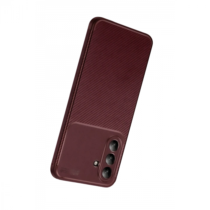 Samsung Galaxy S26 Fe Auto Focus Karbon Kapak - Bordo