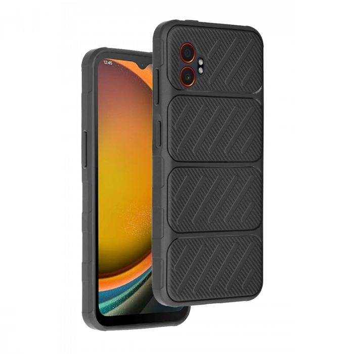 Samsung Galaxy Xcover 7 Pro Auto Focus Karbon Kapak - Siyah