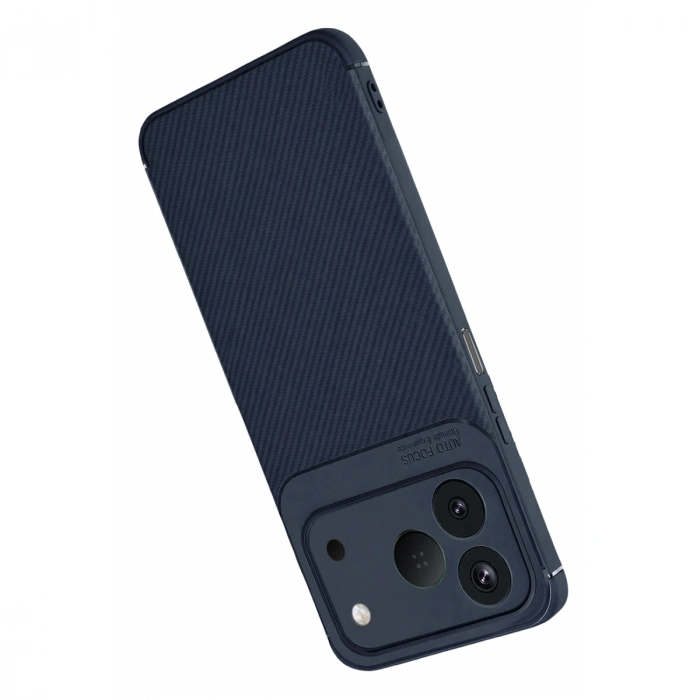 Tecno Spark 50 4g Auto Focus Karbon Kapak - Lacivert