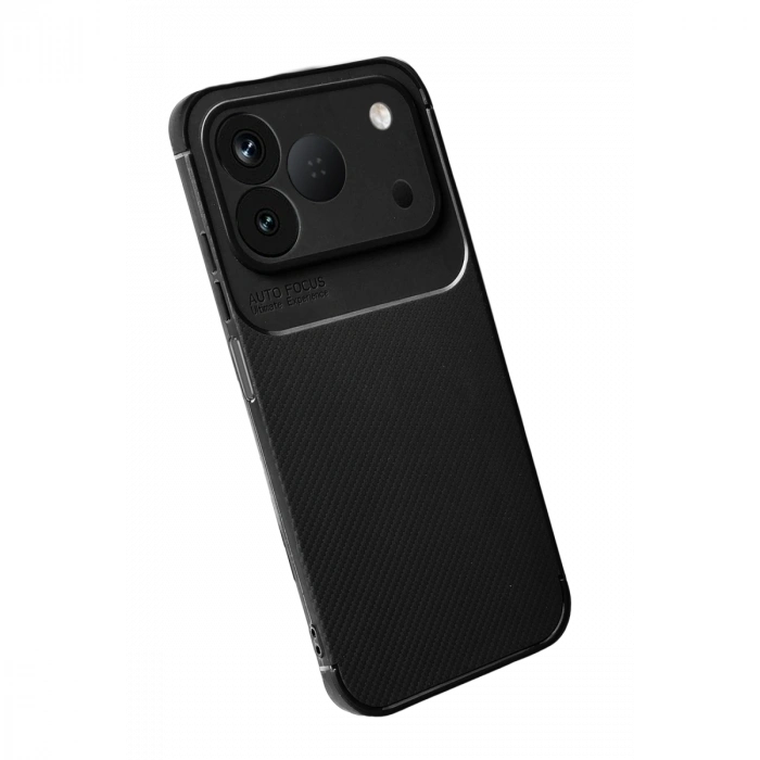 Tecno Spark 50 4g Auto Focus Karbon Kapak - Siyah