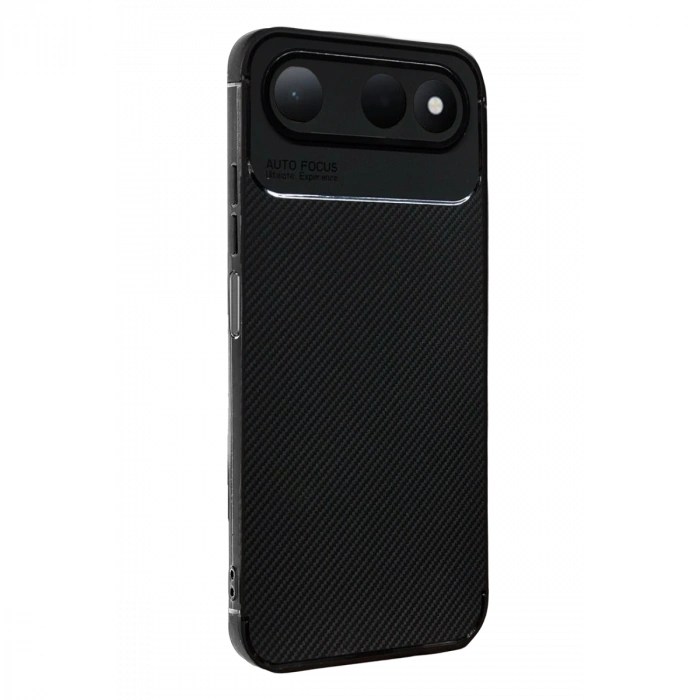 Tecno Spark 50 5g Auto Focus Karbon Kapak - Siyah