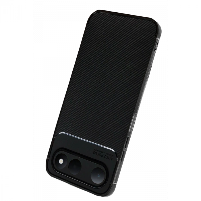 Tecno Spark 50 5g Auto Focus Karbon Kapak - Siyah