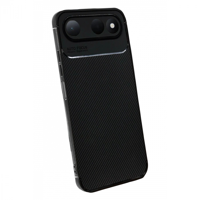 Tecno Spark 50 5g Auto Focus Karbon Kapak - Siyah