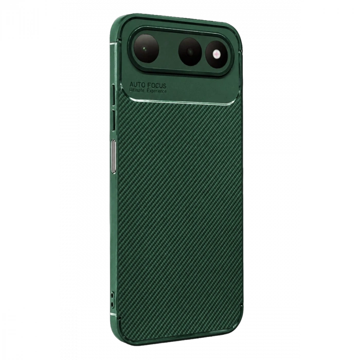 Tecno Spark 50 5g Auto Focus Karbon Kapak - Yeşil