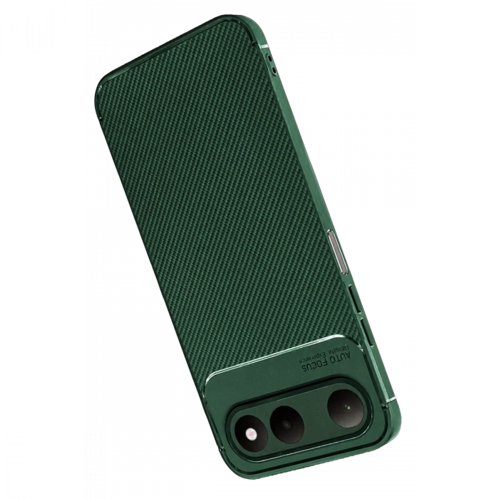 Tecno Spark 50 5g Auto Focus Karbon Kapak - Yeşil