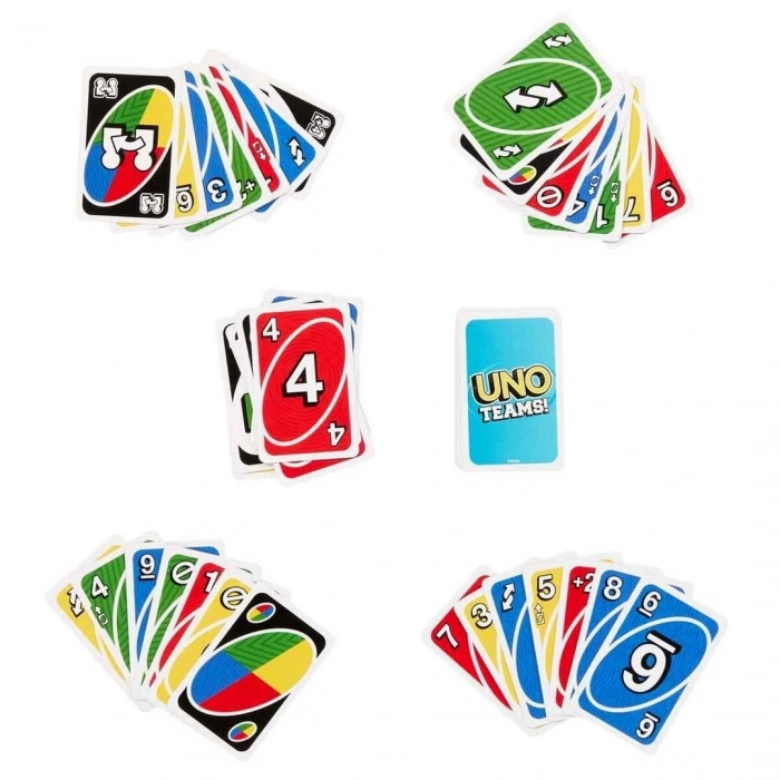Uno Teams Kartlar Kart Oyunu