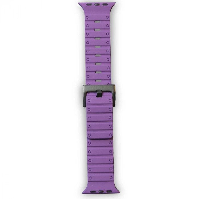 Watch 42mm Magnus Mıknatıslı Silikon Kordon - Mor