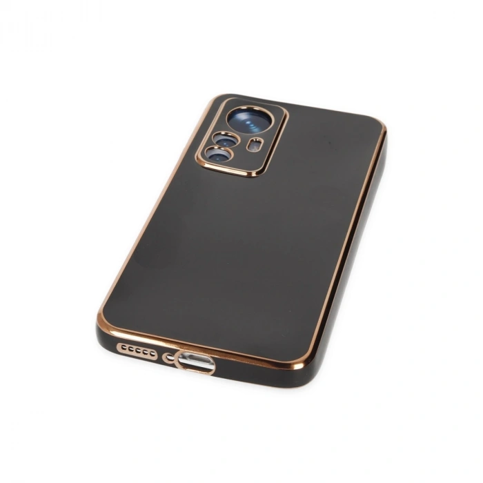 Xiaomi Mi 12t Pro Kılıf Volet Silikon - Siyah