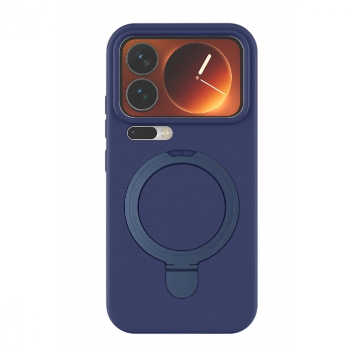 Xiaomi Mi 17 Pro Regal Magsafe Standlı Kapak - Lacivert