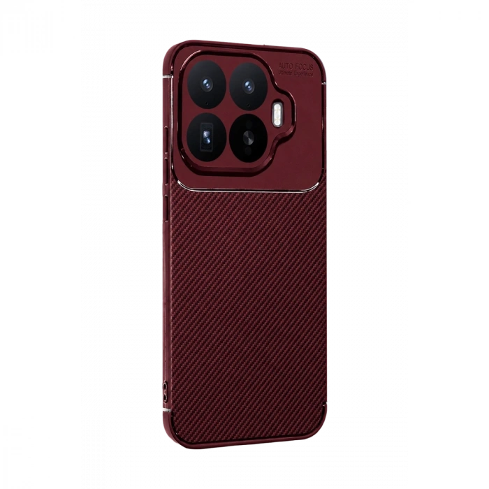 Xiaomi Mi 17t Auto Focus Karbon Kapak - Bordo
