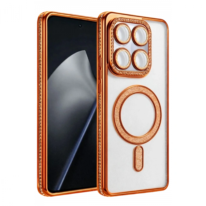 Xiaomi Mi 17t Joke Simli Magneticsafe Kılıf - Turuncu