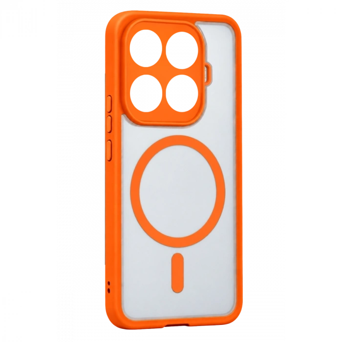 Xiaomi Mi 17t Pro Loji Magsafe Kapak - Turuncu