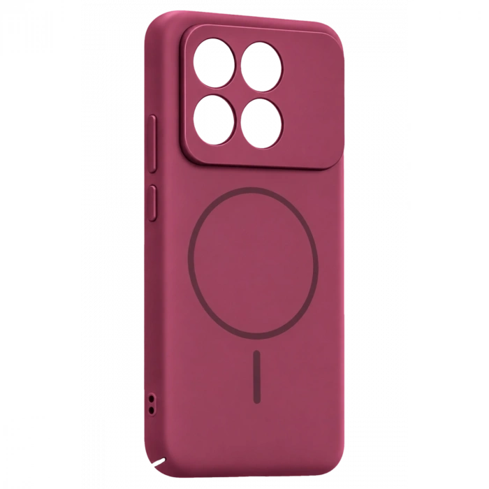 Xiaomi Poco X6 Pro Mika Pc Magsafe Kapak - Bordo