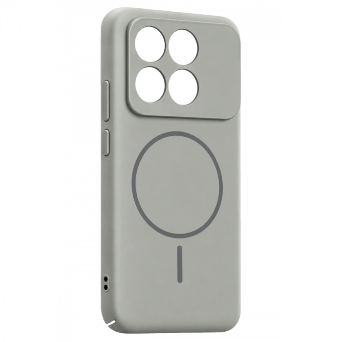 Xiaomi Poco X6 Pro Mika Pc Magsafe Kapak - Gri
