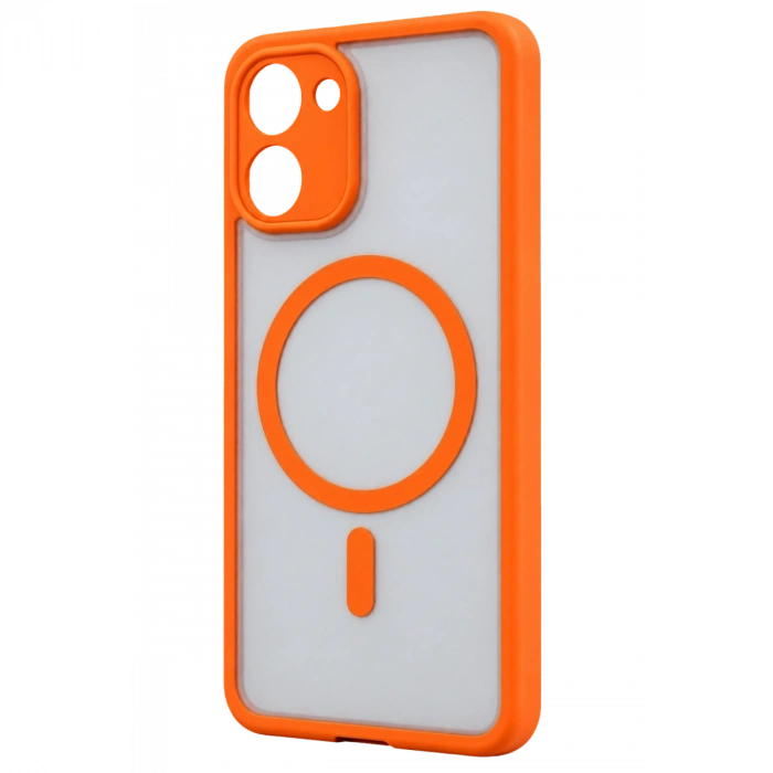 Xiaomi Poco X8 Pro Loji Magsafe Kapak - Turuncu