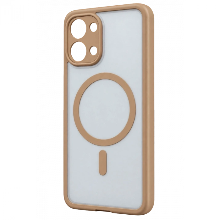 Xiaomi Poco X8 Pro Max Loji Magsafe Kapak - Çöl Titanyum