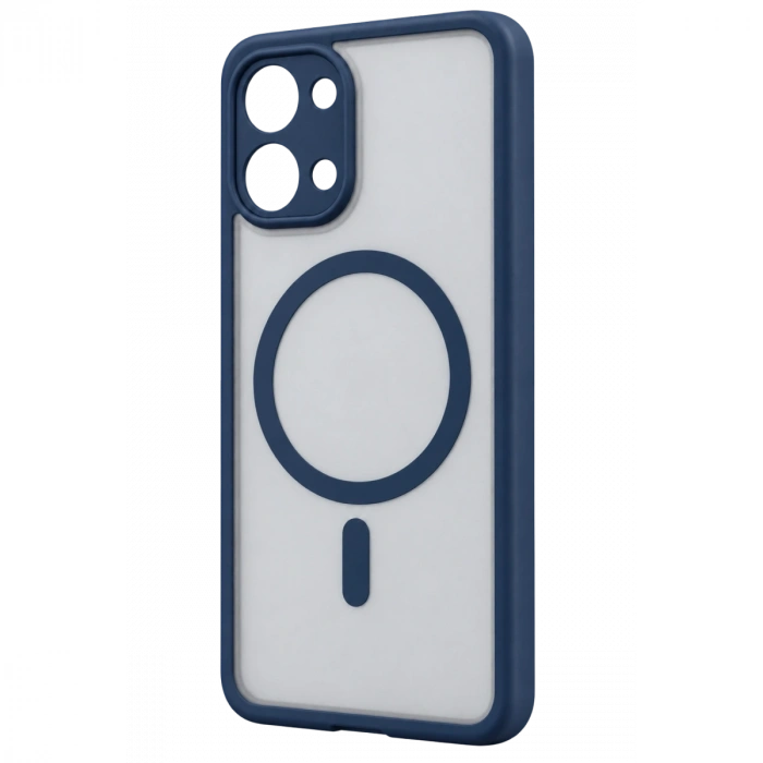 Xiaomi Poco X8 Pro Max Loji Magsafe Kapak - Mavi