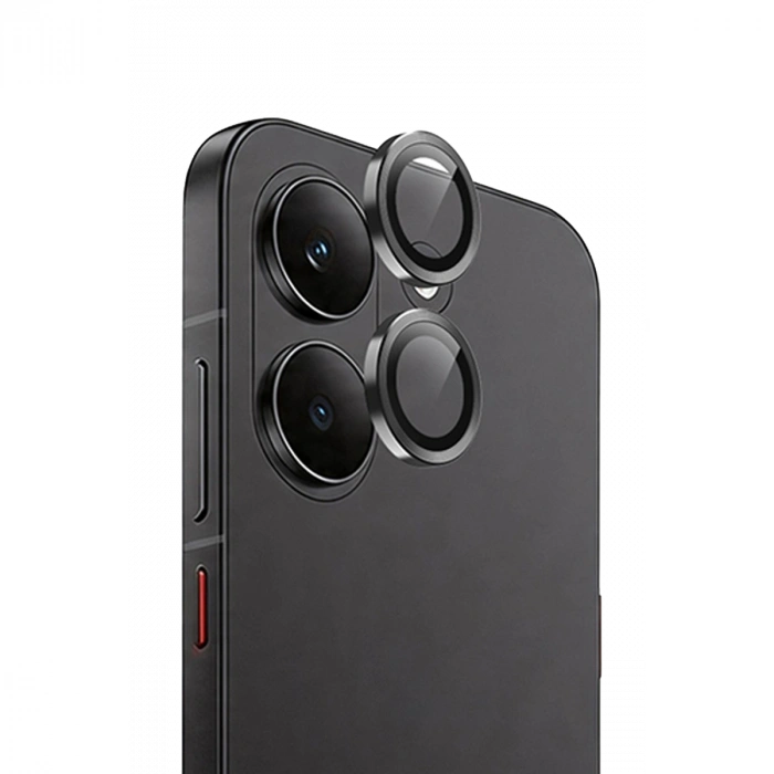 Xiaomi Poco X8 Pro Raze Metal Kamera Lens - Siyah