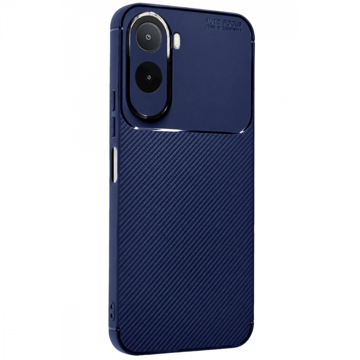 Xiaomi Redmi A7 Pro Auto Focus Karbon Kapak - Lacivert