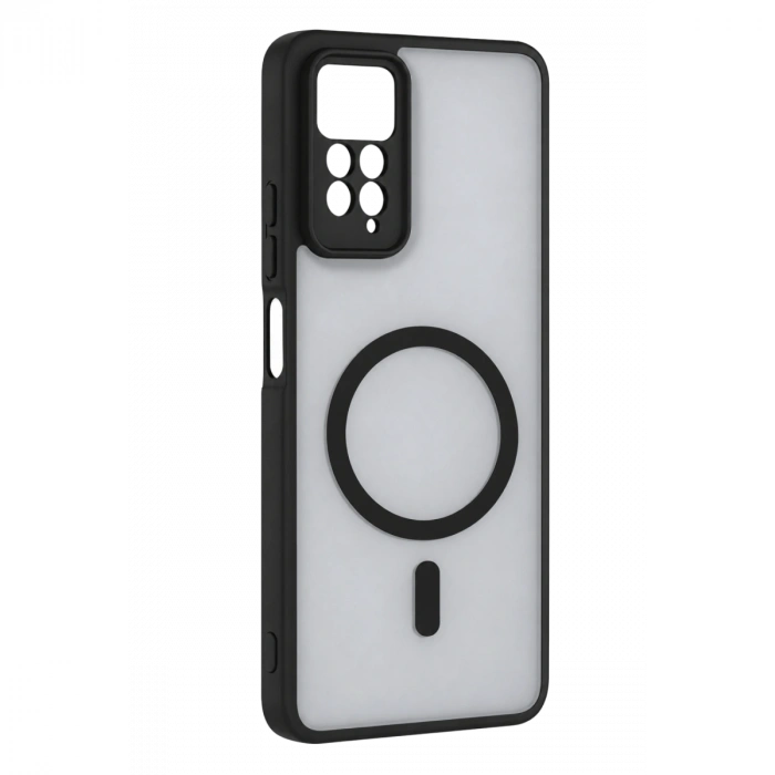 Xiaomi Redmi Note 11 Pro Loji Magsafe Kapak - Siyah